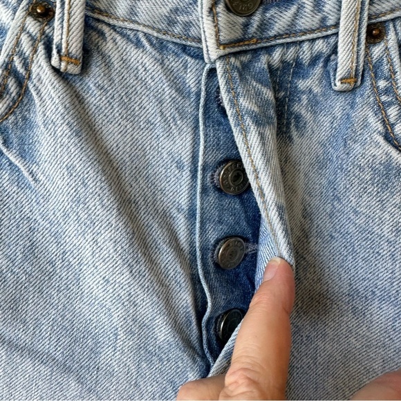 Grlfrnd Karolina High Rise Skinny Rigid Denim Light Acid Wash Jean - Picture 8 of 12